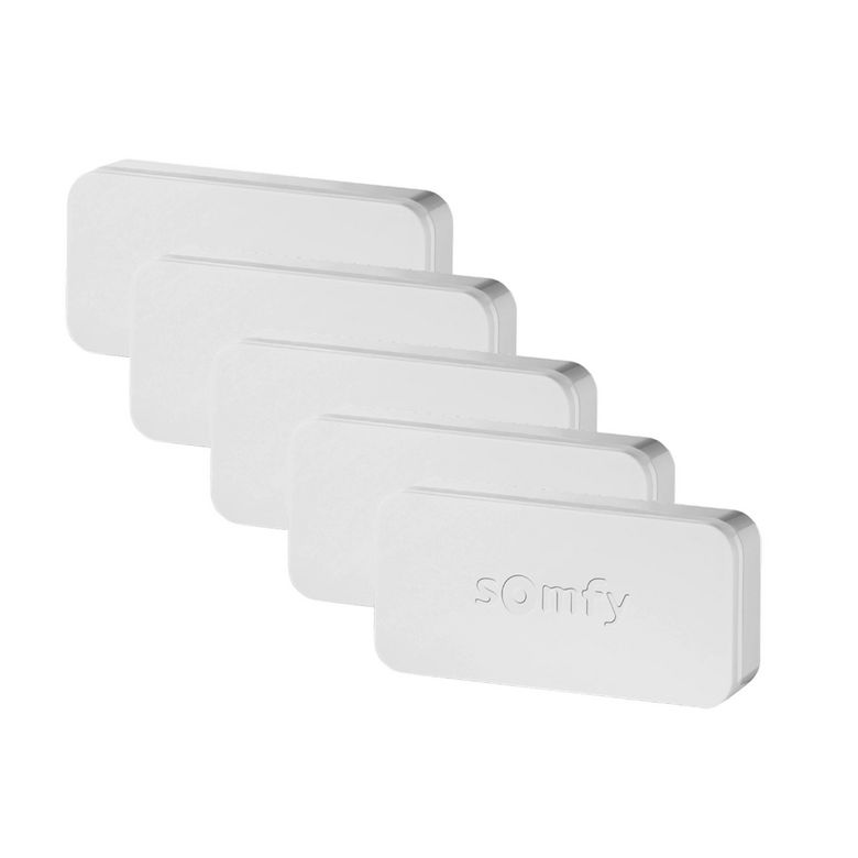 Somfy - Pack 5 détecteurs de vibrations IntelliTAG pour packs alarmes Somfy Home Alarm