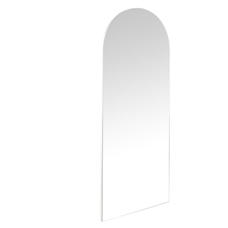 Miroir arche FANNY bords inox brossé l.50 x H.120 - Lapeyre