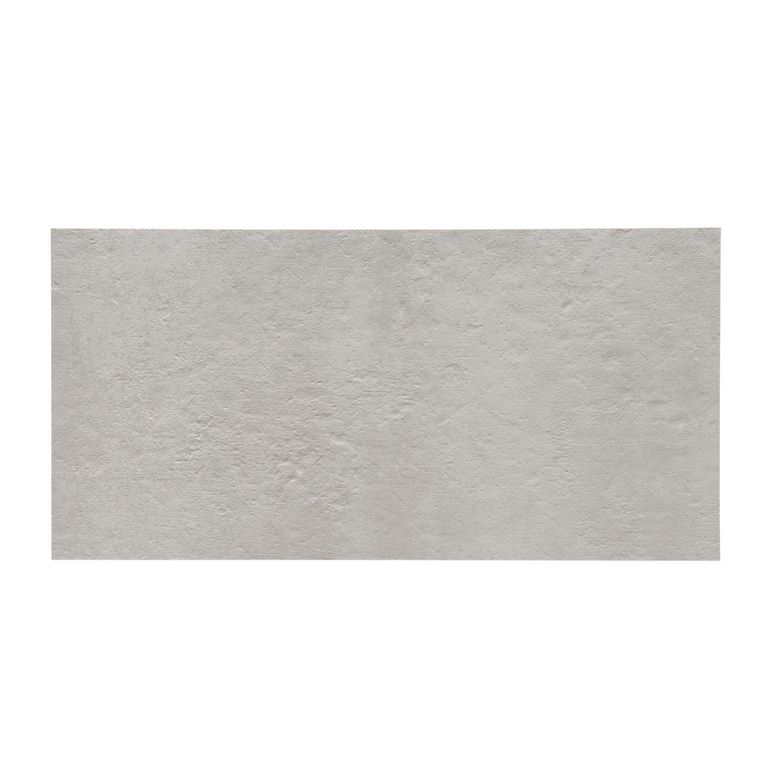 Carrelage UNIK gris ciment 29.6x59.4 rectifié ép.4.8 mm aspect naturel - Lapeyre