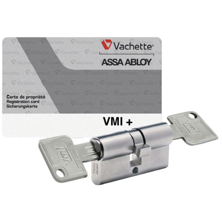 Vachette-Assa Abloy - Barillet Vachette 40X40 standard modèle VMI+