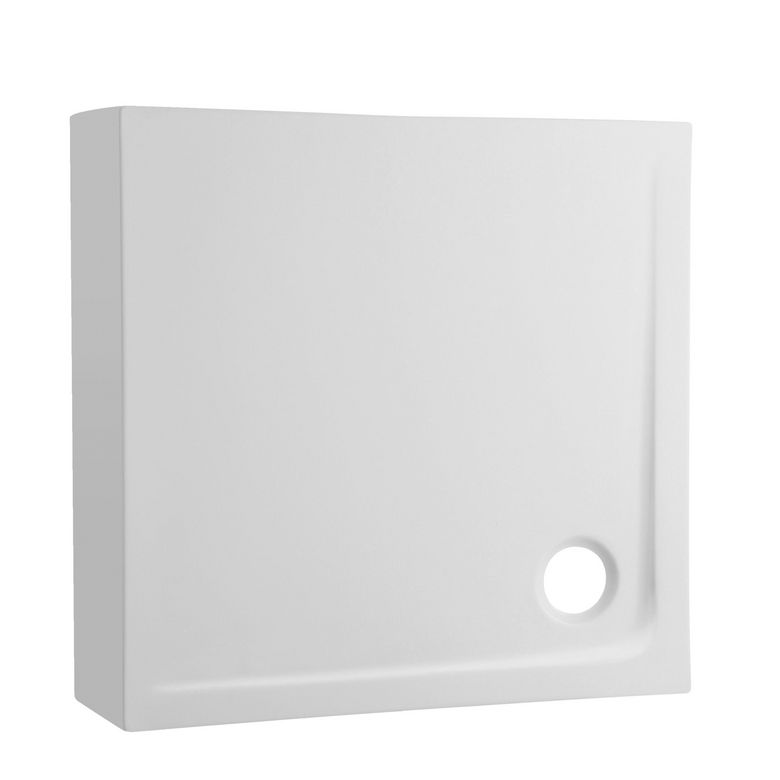 Un receveur de douche en acrylique blanc, sur un format carré disponible en 2 dimensions, surélevé pour s'adapter à vos besoins. Existe également en format angle, grand espace, et plat sur ce site. - Bac à douche carré- Surélevé- A poser- Blanc, 80 x 80 cm ép : 17 cm.- Existe en 90 x 90 cm- Norme NF.