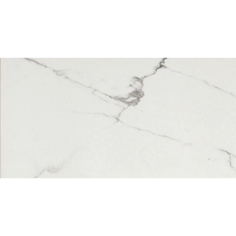 Carrelage FLORENCE blanc 29.7x59.7rectifié ép.10 mm aspect poli - Lapeyre