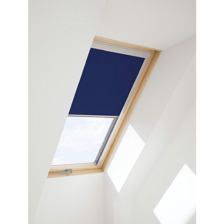 Store rideau RAR Bleu pour Fenêtre de toit - pour Tableau H.78 x l.55 - Lapeyre