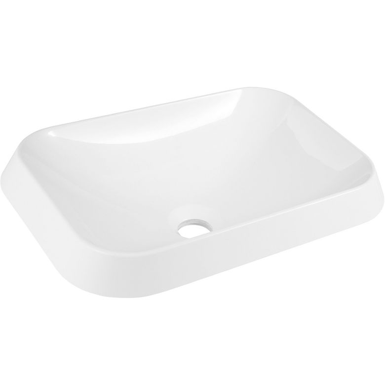 La vasque à encastrer Artik donnera du style à votre salle de bain avec sa faible profondeur. Ce modèle semi-encastré existe en version blanche. - Vasque semi encastrée- Résine- Coloris blanc- Dimensions : * Hauteur totale 11,4 cm* Hauteur visible 4 x L 45 x l 32 cm- Sans trop plein