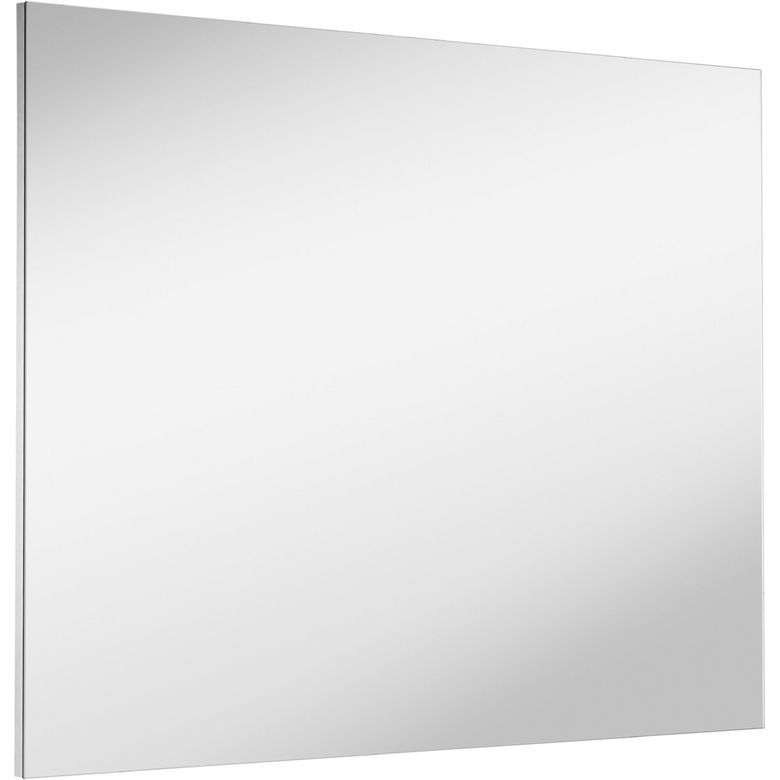 Miroir sur panneau avec cote metal reflet 40 x 75 cm - Lapeyre