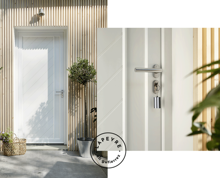 Porte d'entrée Aliana en PVC