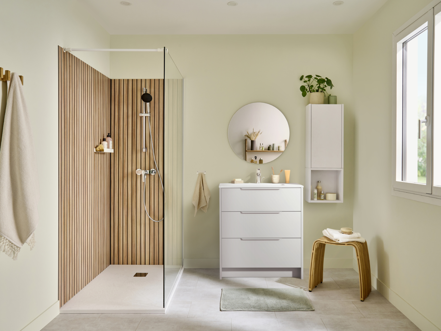 Pose douche italienne : l’installation en 7 étapes - Lapeyre