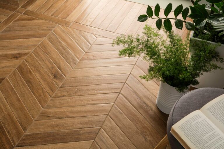 Carrelage imitation parquet