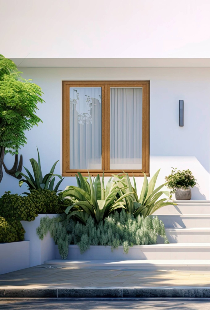 FENÊTRE 2 VTX MITRA CHENE FONCE 