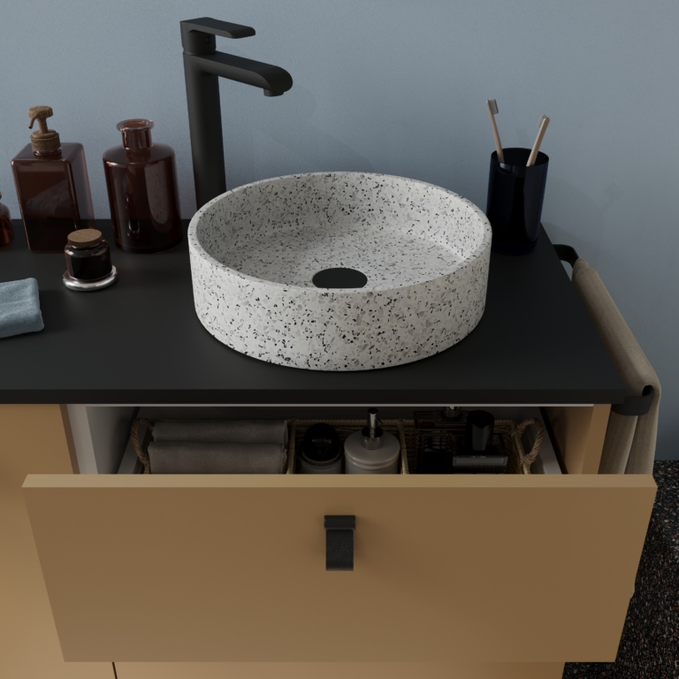 hauteur évacuation lavabo
