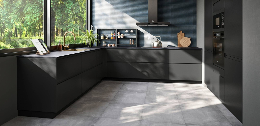 cuisine dans une véranda