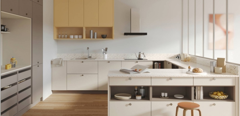 Quelle couleur pour les murs d'une cuisine beige : les bons accords