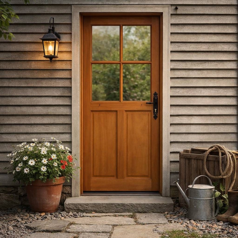 Hauteur d'une porte d'entrée : les dimensions standards et leurs limites